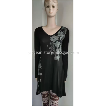 100 percent rayon viscose t-shirt